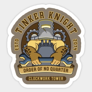 Tinker Knight Emblem Sticker